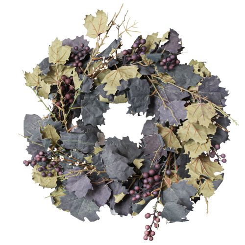 tételeket Dekoratív koszorús szőlőlevél és szőlő őszi koszorús szőlő Ø60cm