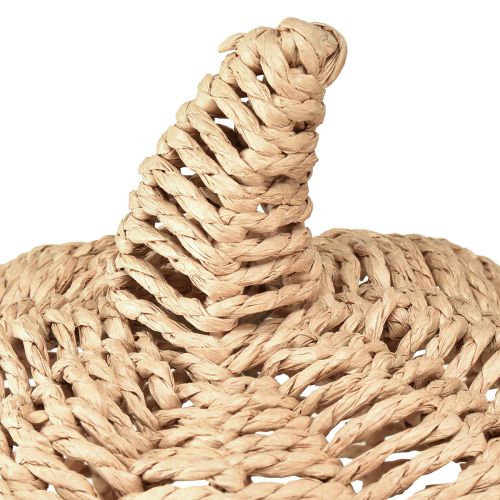 tételeket Dekoratív tök raffia natúr rusztikus őszi dekoráció Ø25cm M25cm