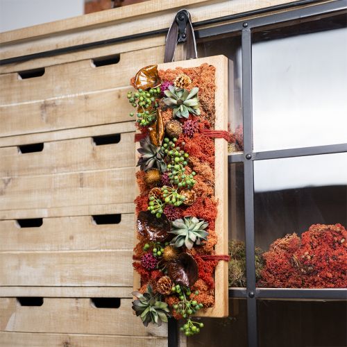 tételeket Dekoratív tálca, hosszúkás fa tálca bükkfa nyéllel 50×19,5cm