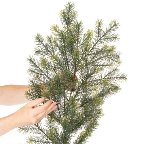 Műfenyőág-girland kreatív virágkötészethez, 175 cm | Floristik24.hu