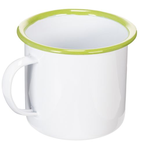 Dekoratív bögre/kaspó, zománcozott, Ø11.5cm M10cm | Floristik24.hu
