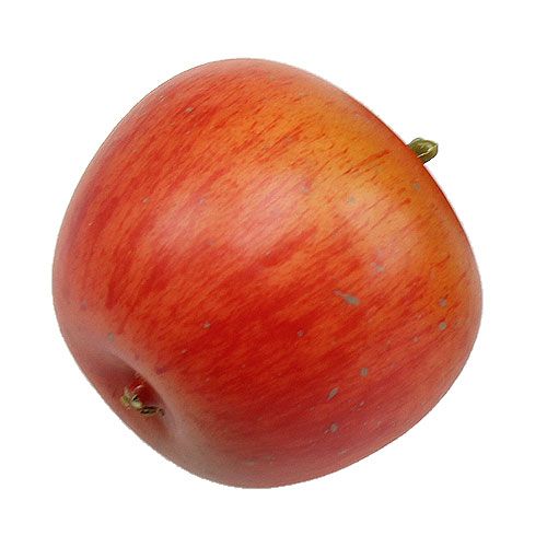 Floristik24 Dekoratív alma narancs 4cm 6db