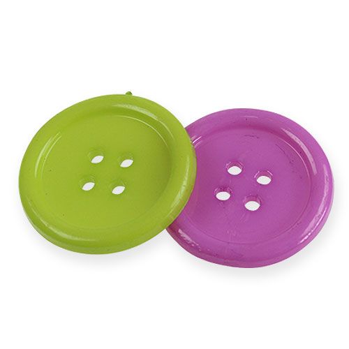 Floristik24 Díszgombok színes Ø2,5cm 200db