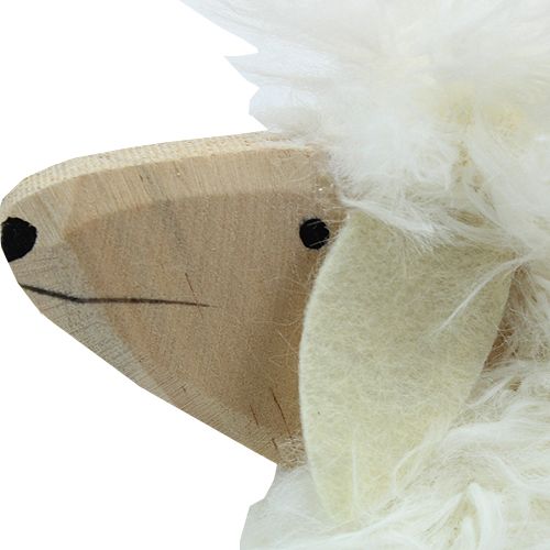 Floristik24 Húsvéti bárány fehér 18cm