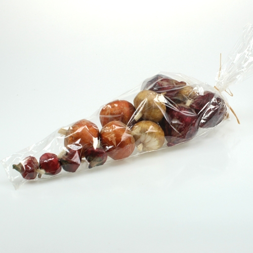 Floristik24 Hagyma nagy és kicsi mesterséges 14db.