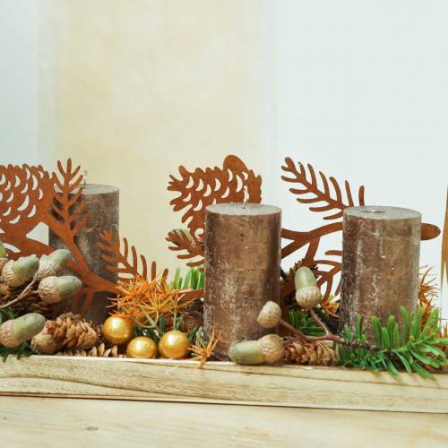 tételeket Egyszínű, réz fém gyertyák különböző méretekben