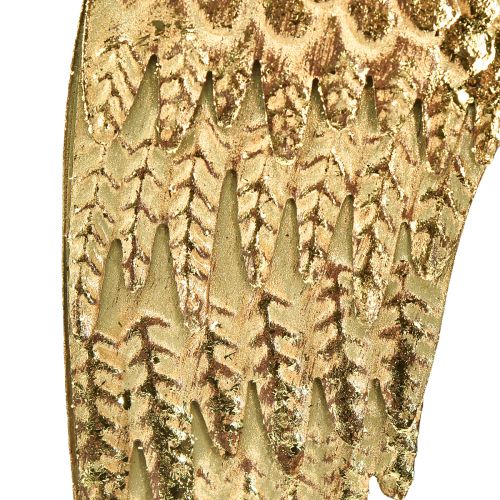 tételeket Angyalszárnyak fémszárnyak akasztásához arany 12×19cm 2 db