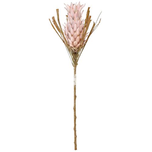 tételeket Egzotikus művirág rózsaszín nagy ananászvirág 74cm