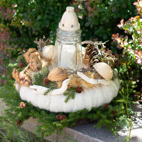 tételeket Filcszalag gyapjúszalag fehér szélesség 7cm/15cm hosszúság 100/100cm 2 db-os szett