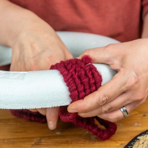 tételeket Mirabell filc zsinór 25m sötétpiros