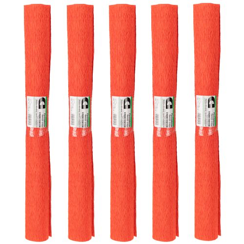 tételeket Virágkötő krepp papír virágkötő krepp piros 50×250cm 5 darab