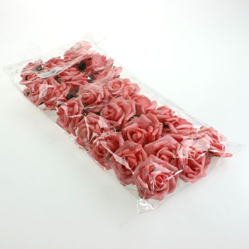 Floristik24 Habrózsa Ø 6cm rózsaszín 27db