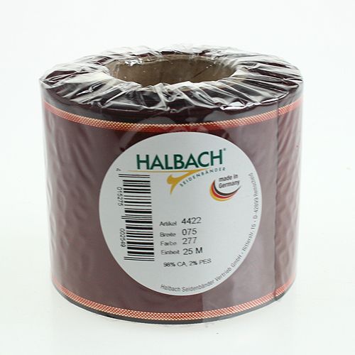 tételeket Bordói koszorú szalag 7,5 cm 25 m virágdíszek temetési virágkötészet