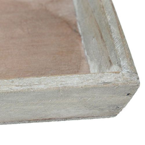 Floristik24 Fatálca szürke 57cm x 17cm