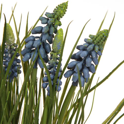 tételeket Mesterséges jácintok kék cserépben 24cm