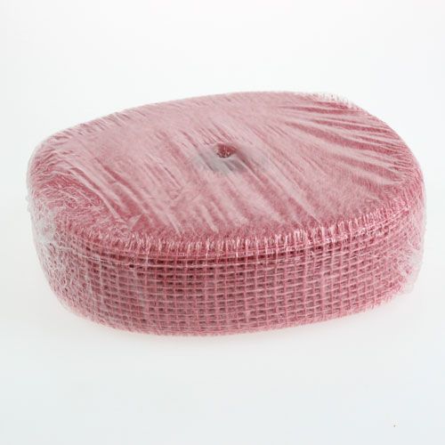 tételeket Juta szalag rózsaszín 5cm 40m