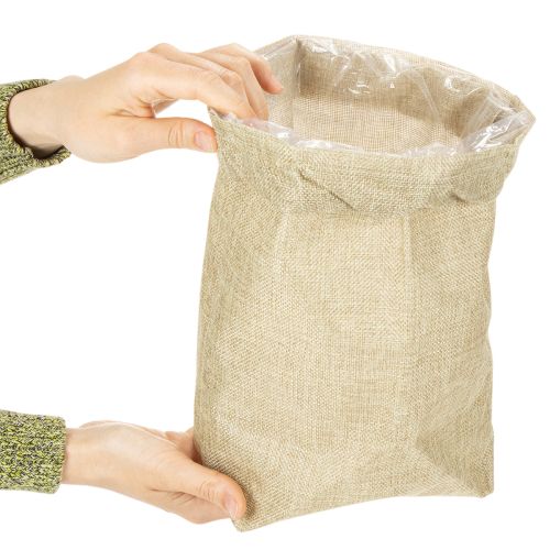 Jutazsák 20×10cm M30cm Ajándéktáska | Floristik24.hu