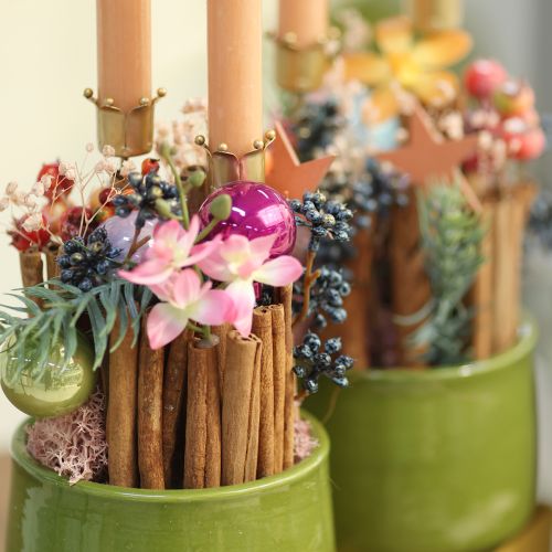 tételeket Arany korona gyertyatartó, fém pálcika gyertyatartó 4 db