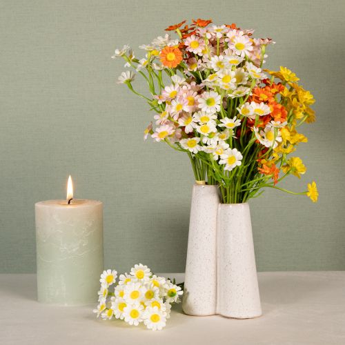 tételeket Műkamilla virágcsokorként, természetes és könnyen kezelhető dekorációként, 28 cm, 3 darab