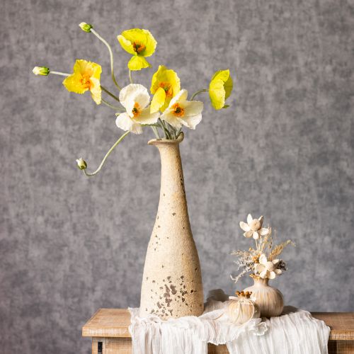 tételeket Műpipacs dekoráció nappaliba és irodába, 95 cm