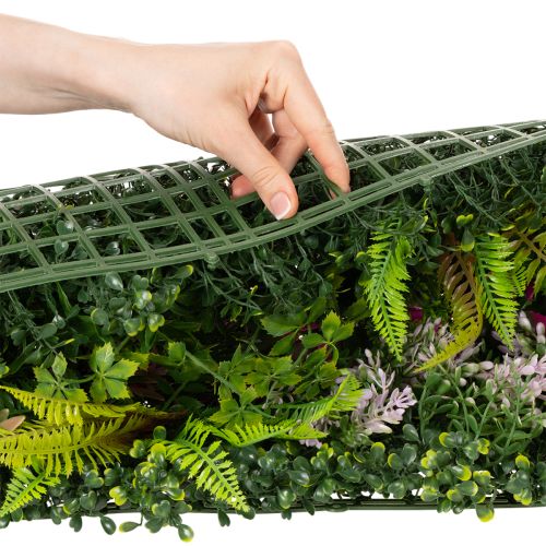 Műnövényfal 100 x 55 cm függőleges zöldfelülettel | Floristik24.hu