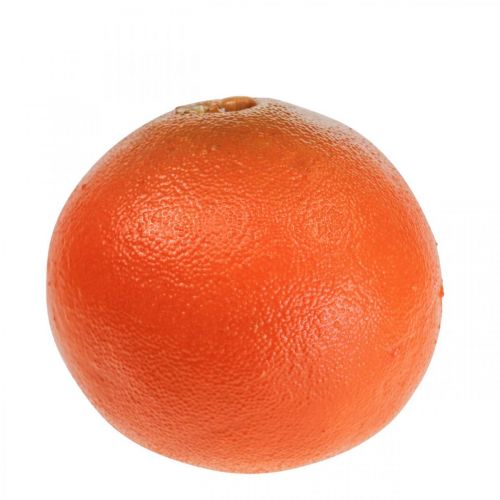 Floristik24 Mesterséges narancs deco gyümölcs Műgyümölcs Ø8cm H7cm