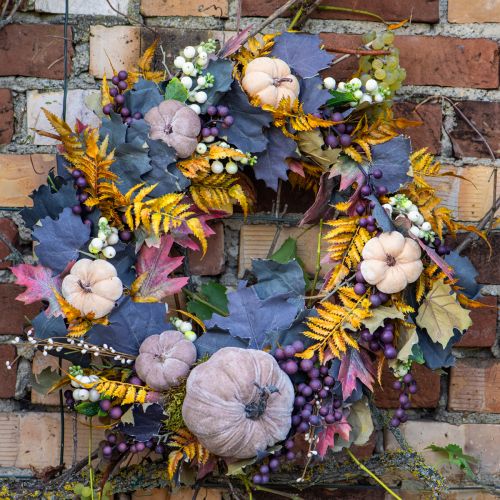 Floristik24 Műpáfrány őszi színek 33cm 12 db