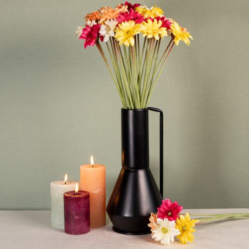 tételeket Műgerbera csokor friss és könnyen kezelhető dekorációhoz 47 cm 32 db