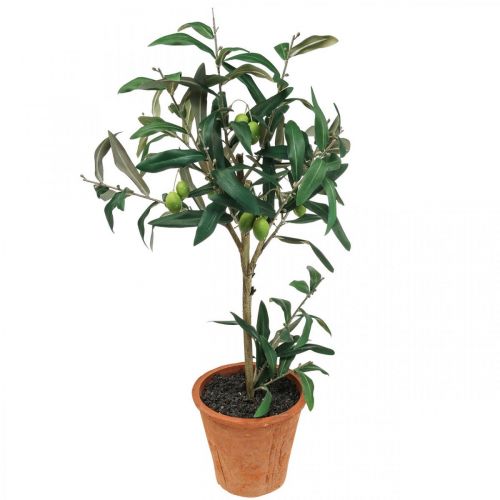 Floristik24 Mesterséges olajfa cserépben Mesterséges növény Olive H63,5cm