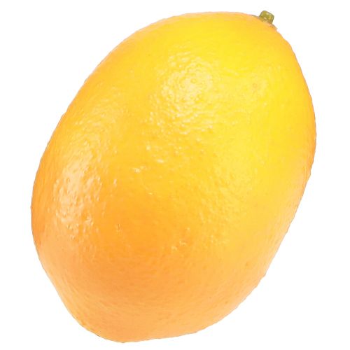 Mediterrán dekoratív citrom műcitrom Ø6,5cm 9cm