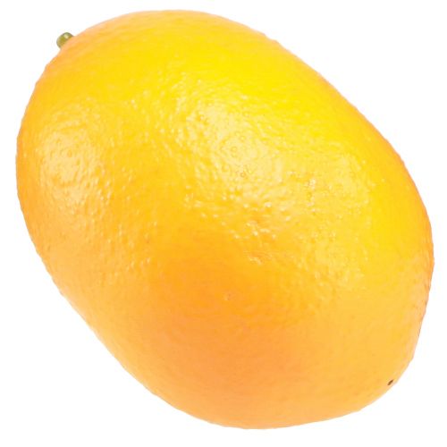 tételeket Mediterrán dekoratív citrom műcitrom Ø6,5cm 9cm