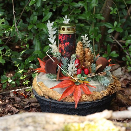 tételeket Biolit ültetőtál fekete Ø35cm környezetbarát virágtál