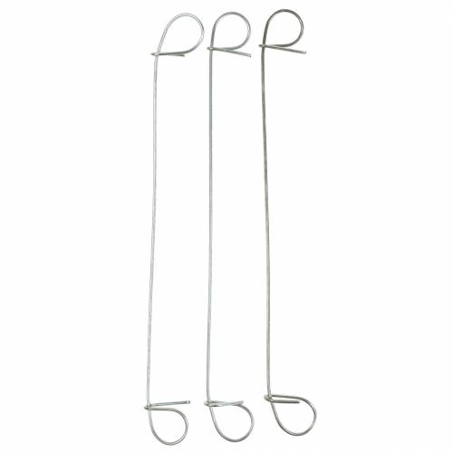 Szegkötő huzal ezüst horganyzott 1mm x 120mm 100 db