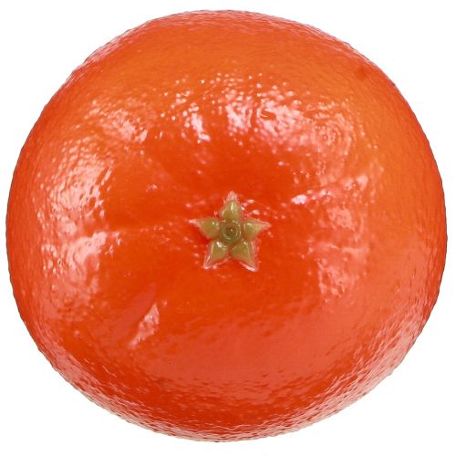 tételeket Realisztikus műnarancs dekoratív gyümölcs Citrus Reticulata Ø8cm 4 darabos szett – tökéletes nyári és karácsonyi dekorációkhoz