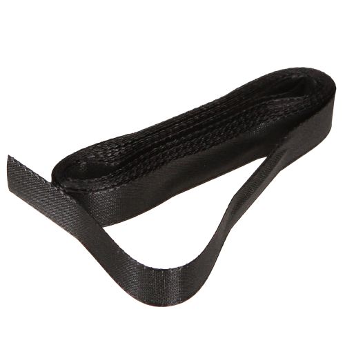 tételeket Dekoratív szalag ajándék szalag fekete szalag szegély 15mm 3m 10 db