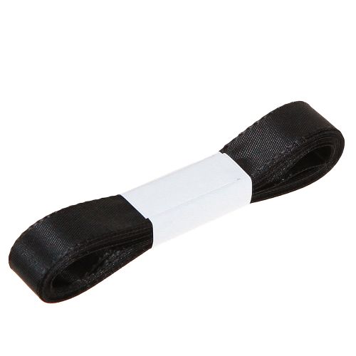 tételeket Dekoratív szalag ajándék szalag fekete szalag szegély 15mm 3m 10 db