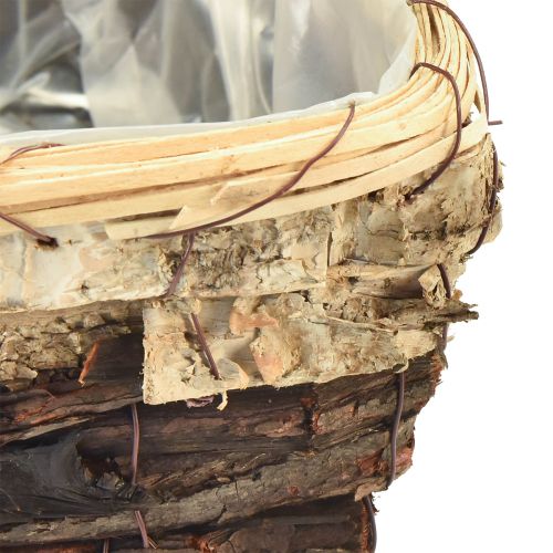 tételeket Növényszív fa növényi tál 3 színű 30/26/20,5 cm-es 3 db-os készlet