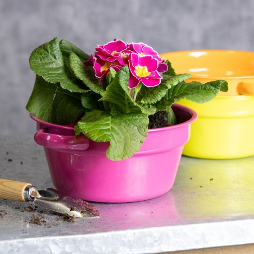 tételeket Fém virágtartó, eredeti dizájn kifinomult életterekbe és stílusos dekorációhoz, 17 cm, 3 darab