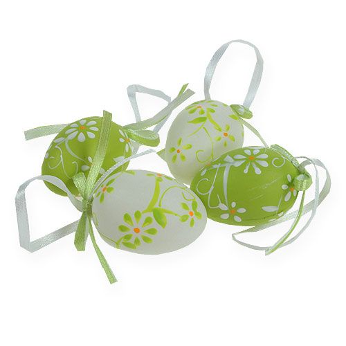 Floristik24 Műanyag húsvéti tojás 4cm 12db
