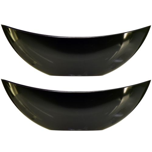 tételeket Stílusos csónaktál sötétzöld színben - ültetésre tökéletes - 39cm 2db