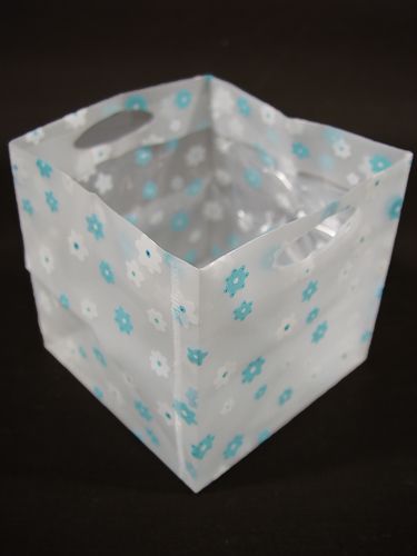 Floristik24 Műanyag zacskó 12x12cm 12db. rendezve