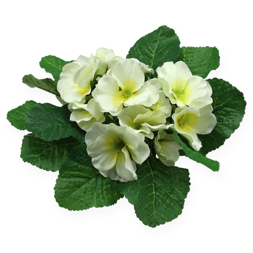 Floristik24 Mesterséges virágok kankalin krém