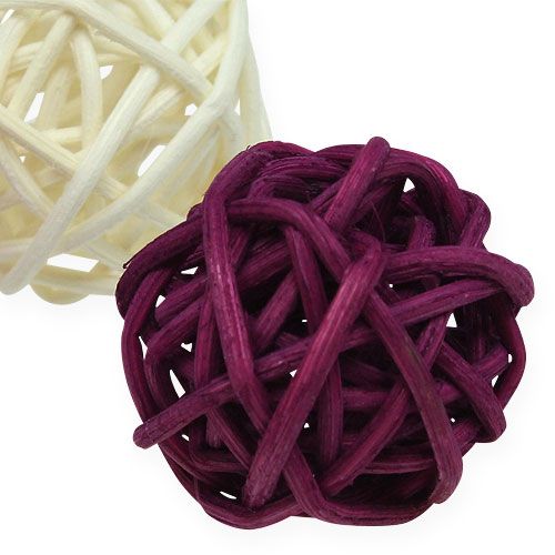 Floristik24 Lataball szortiment 3cm Erika 72 db