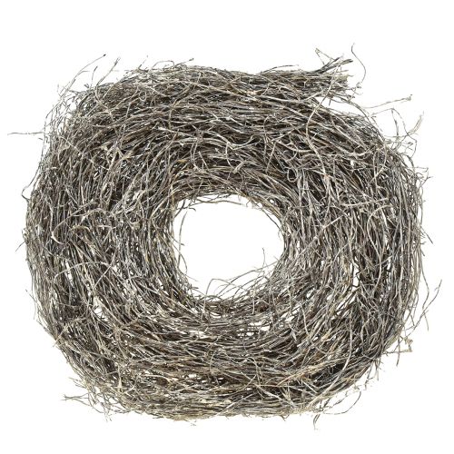 Floristik24 Szőlőfüzér fehérre meszelt díszfüzér 460cm 4 db