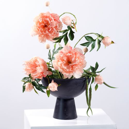 Tál nem nemesfém trófea tál antracit Ø26cm H21cm