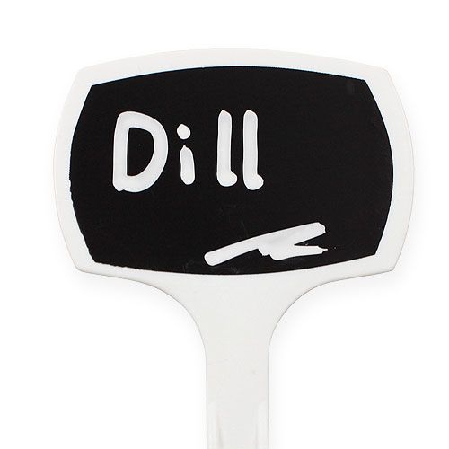 tételeket Növénycímkék 29cm fekete ferde 10 db