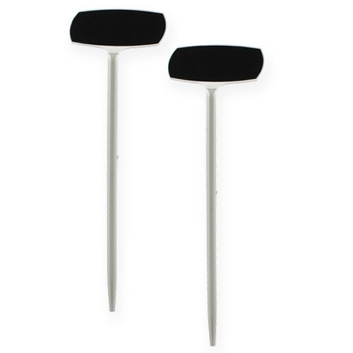 Növénycímkék 50cm fekete ferde 10db