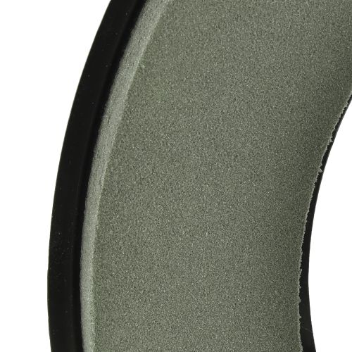 tételeket Virágos hab koszorú gyűrű fekete Ø30cm 2 db