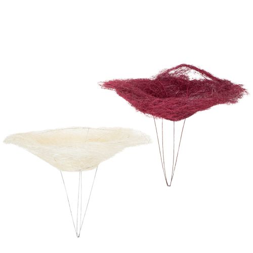 Floristik24 Csokornyakkendő, virágdísz, kreatív virágkompozíciókhoz, 20 cm, 8 darab