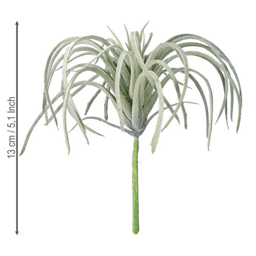 tételeket Tillandsia zamatos mesterséges zöld növények 13cm